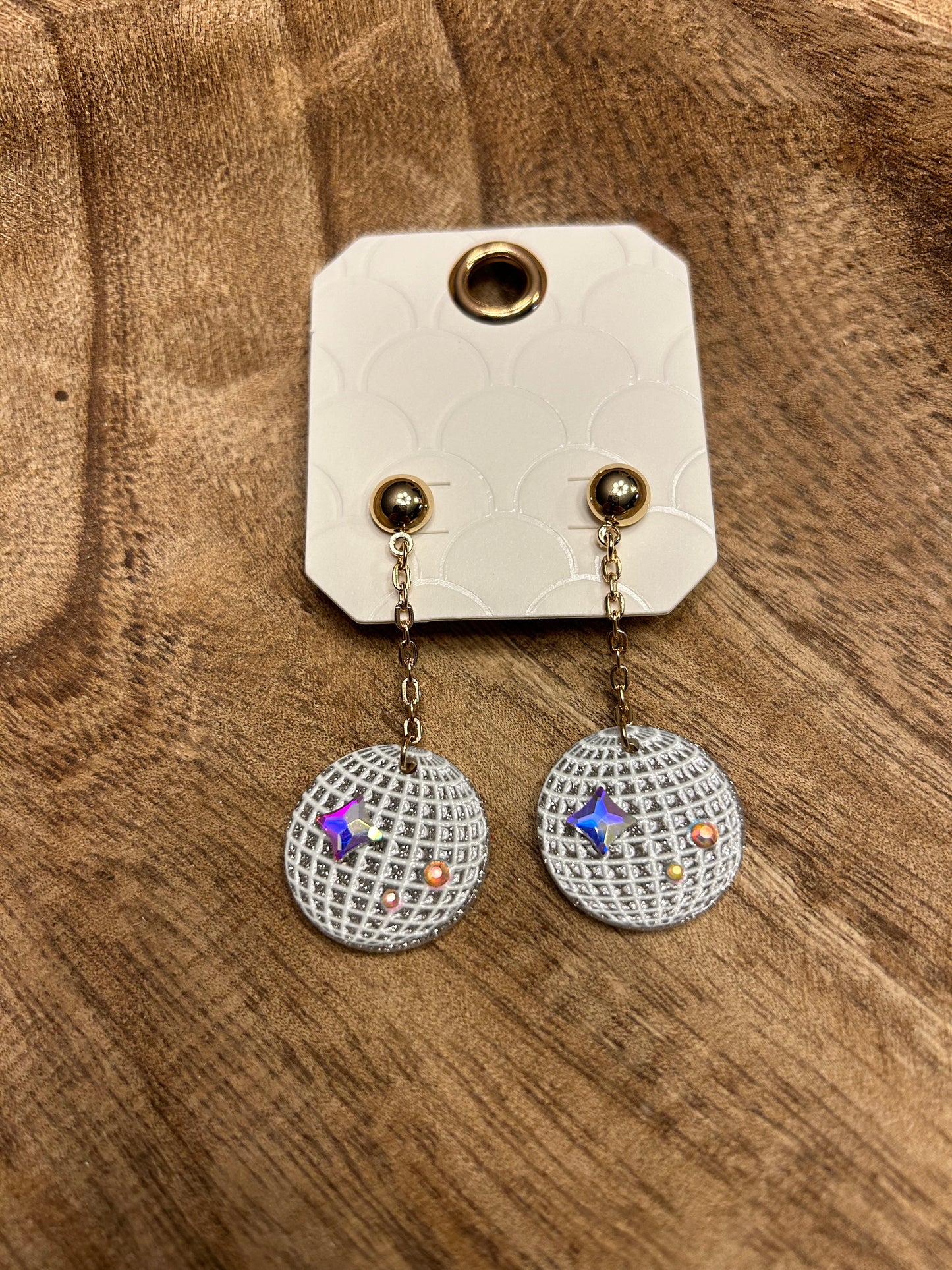 Disco Ball Earrings